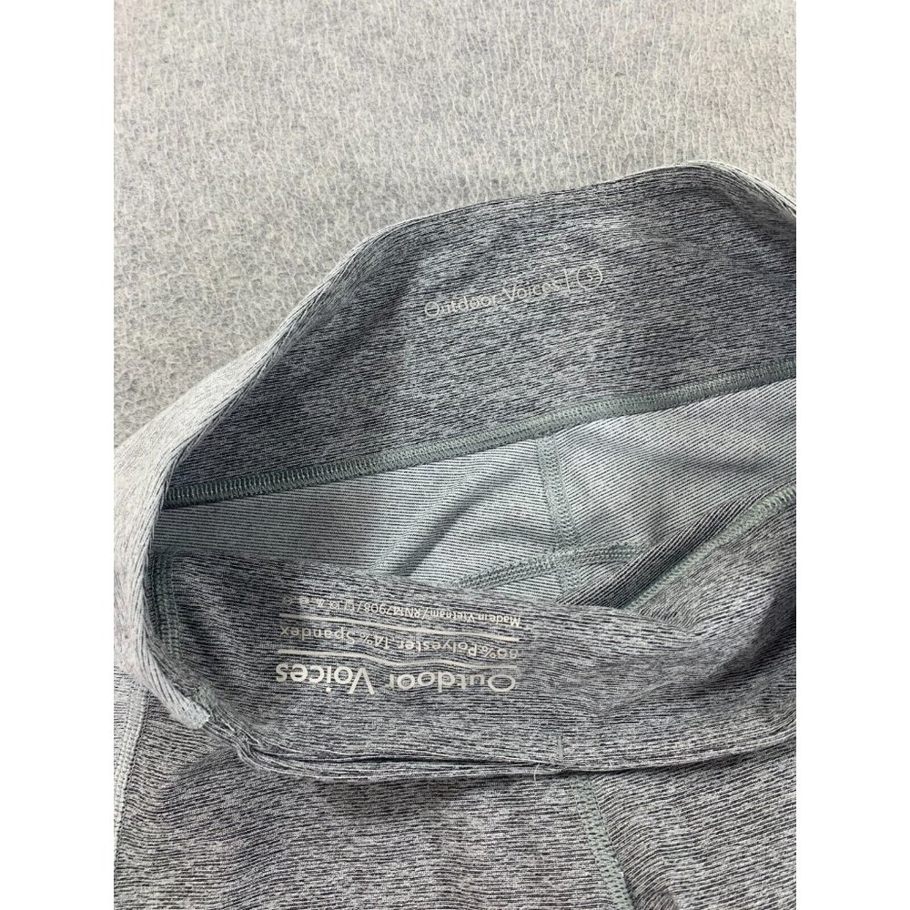 Outdoor Voices 7/8 Compression Running Training Leggings (Women's Small) Gray - Picture 3 of 11